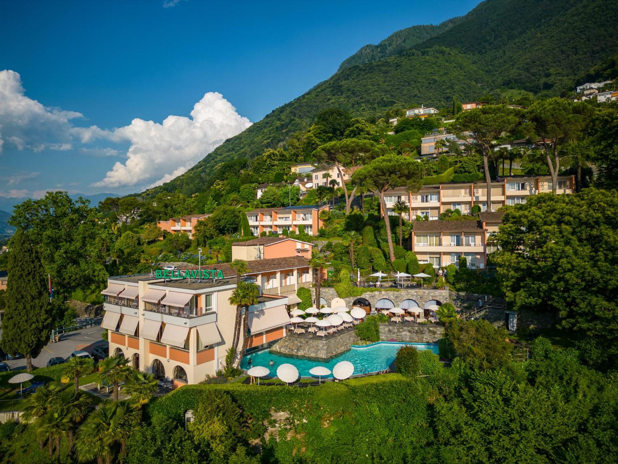 Bellavista Swiss Quality Hotel Gambarogno エクステリア 写真